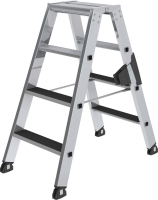 Alu-Stehleiter
2x4 Stufen clip-step
Gesamthöhe 0,91 m