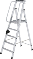 Alu-Stehleiter
5 Stufen
Gesamthöhe 1,88 m