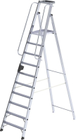 Alu-Stehleiter
10 Stufen
Gesamthöhe 3,05 m