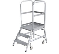Alu-Podestleiter
3 Alu-Stufen
Podesthöhe 0,72 m