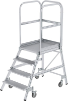 Alu-Podestleiter
4 Alu-Stufen
Podesthöhe 0,96 m