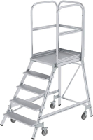 Alu-Podestleiter
5 Alu-Stufen
Podesthöhe 1,20 m