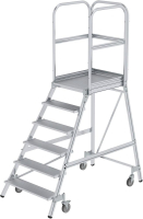 Alu-Podestleiter
6 Alu-Stufen
Podesthöhe 1,44 m