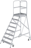 Alu-Podestleiter
8 Alu-Stufen
Podesthöhe 1,92 m