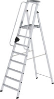 Alu-Stehleiter
8 Stufen
Gesamthöhe 2,59 m