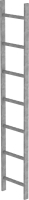 Schachtleiter
7 Sprossen L 1,96 m
B340 mm LW 300 mm