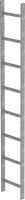 Schachtleiter
8 Sprossen L 2,24 m
B340 mm LW 300 mm