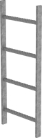 Schachtleiter
4 Sprossen L 1,12 m
B440 mm LW 300 mm