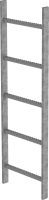 Schachtleiter
5 Sprossen L 1,40 m
B440 mm LW 300 mm