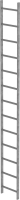 Schachtleiter
13 Sprossen L 3,64 m
B440 mm LW 300 mm