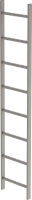 Schachtleiter
8 Sprossen L 2,24 m
B440 mm LW 300 mm
