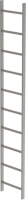 Schachtleiter
10 Sprossen L 2,80 m
B440 mm LW 300 mm