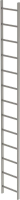 Schachtleiter
13 Sprossen L 3,64 m
B440 mm LW 300 mm