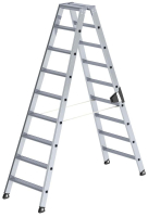 Alu-Stehleiter
2x9 Stufen
Gesamthöhe 2,08 m