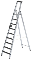 Alu-Stehleiter
9 Stufen clip-step
Gesamthöhe 2,75 m