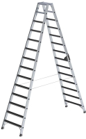 Alu-Stehleiter
2x14 Stufen clip-step
Gesamthöhe 3,25 m