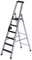 Alu-Stehleiter 250 kg
6 Stufen clip-step R13
Gesamthöhe 2,05 m