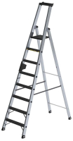 Alu-Stehleiter 250 kg
8 Stufen clip-step R13
Gesamthöhe 2,51 m