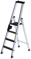 Alu-Stehleiter 250 kg
4 Stufen clip-step R13
Gesamthöhe 1,58 m