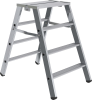 Alu-Arbeitspodest
2x4 Stufen klappbar
Podesthöhe 0,93 m