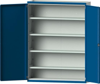 Schwerlastschrank
B1485xT400xH1950mm
RAL7035/5010 o.Mittelwand