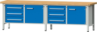 Anke Kastenwerkbank
B2800xT700xH850mm
RAL7035/5012 BMP: 50 mm