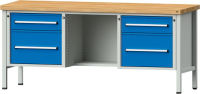 Anke Kastenwerkbank
B2000xT700xH900mm
RAL7035/5012 BMP: 50 mm