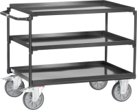 Tischwagen4830 400kg grau
3 Wannen 850x500mm