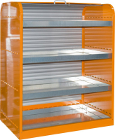 Gefahrstoffrollladenschr
1300x870x1610, orange