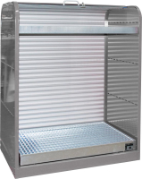 Gefahrstoffrollladenschr
1300x870x1610, grau