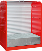 Gefahrstoffrollladenschr
1300x870x1610, rot