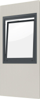 Element m.Drehkippfenster
B1150xT60xH2600 mm
Selbstbauhaus SmartUnit