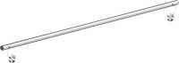 Alu-Zwischengeländer
B 1900 mm
zu Staro Rollbock