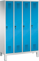 Garderobenschrank Evolo
B1190xT500xH1850 mm
4 Abteile,RAL7035/5012