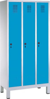 Garderobenschrank Evolo
B900xT500xH1850 mm
3 Abteile,RAL7035/5012