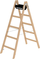 Holz-Stehleiter
2x5 Sprossen
Leiterlänge 1,51 m