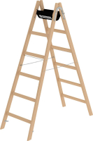 Holz-Stehleiter
2x6 Sprossen
Leiterlänge 1,79 m