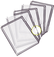 Sichttafel A4 schwarz
Pckg. a 10 Stück