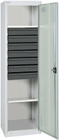 Werkzeugschrank
B500xT500xH1800 mm
RAL7035