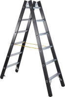 Stehleiter Megastep B
2 x 6 Sprossen
Arbeitshöhe 3,00 m