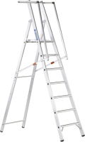 Plattformleiter ZAP
Safemaster S 7 Stufen
Plattformhöhe 1,85 m