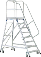 Podesttreppe einseitig
8 Stufen
Podesthöhe 1,92 m