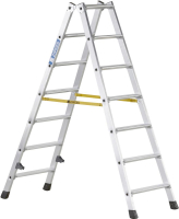 Stehleiter Nova B
2x7 Stufen
Leiterlänge 1,61 m
