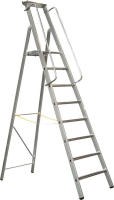 Stehleiter Meistertritt S
8 Stufen
Plattformhöhe 2,07 m