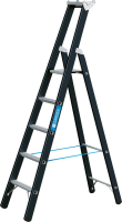 Stehleiter Megastep S
5 Sprossen
Arbeitshöhe 3,35 m
