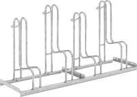 Fahrrad-Standparker
einseitig, verzinkt
L 1400 mm, 4 Plätze