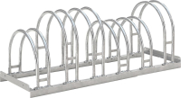 Fahrrad-Bogenparker
zweiseitig, verzinkt
L 1050 mm, 6 Plätze