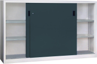 Schwerlastschrank
H1200xB2000xT400 mm
4 Böden verz. Mittelwand