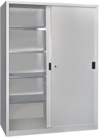 Schwerlastschrank
H1950xB1500xT500 mm
8 Böden verz. Mittelwand