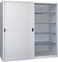 Schiebetürenschrank
B2000xT500xH1950 mm
8 Böden verz. Mittelwand